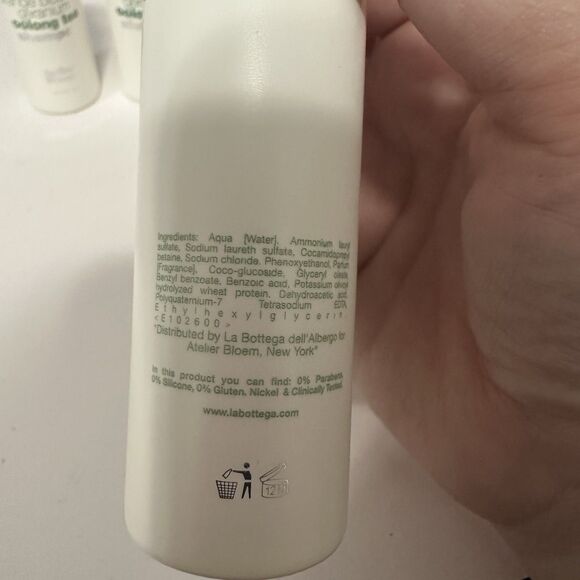 Atelier Bloem Oolong Tea Shampoo Travel Size 1.7 Fl Oz 3 Pack - Picture 2 of 3